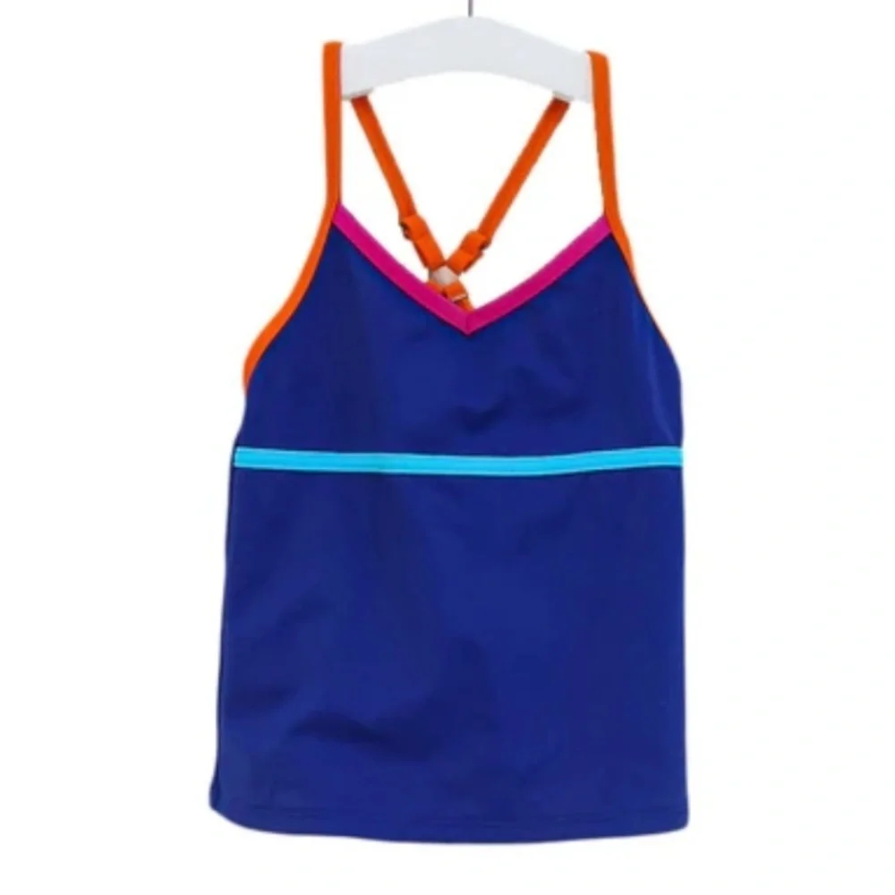 Land's End Tankini Top Kids size 7